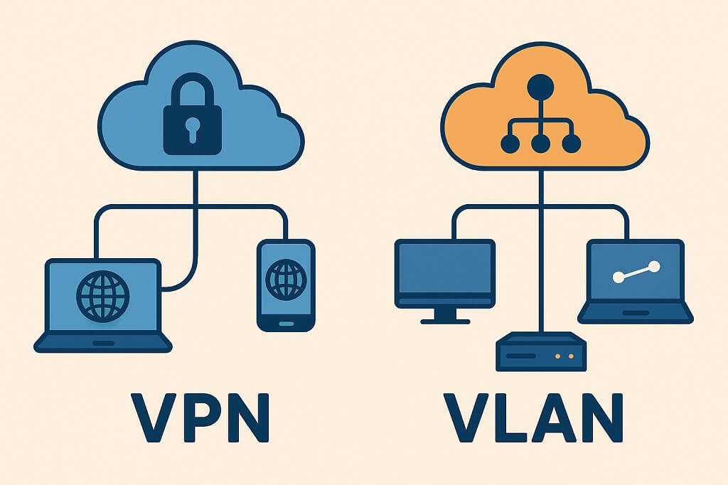 VPN vs. VLAN – what are the differences?